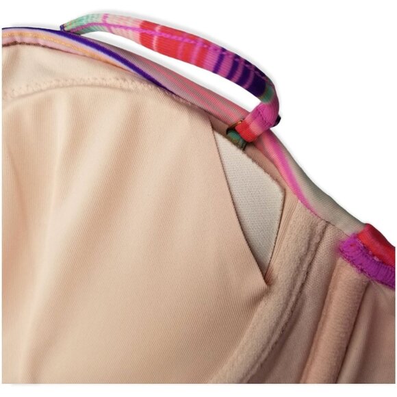 Victoria's Secret Size 36C Knockout Bandeau Swim Top Striped  Convertible - Picture 7 of 10